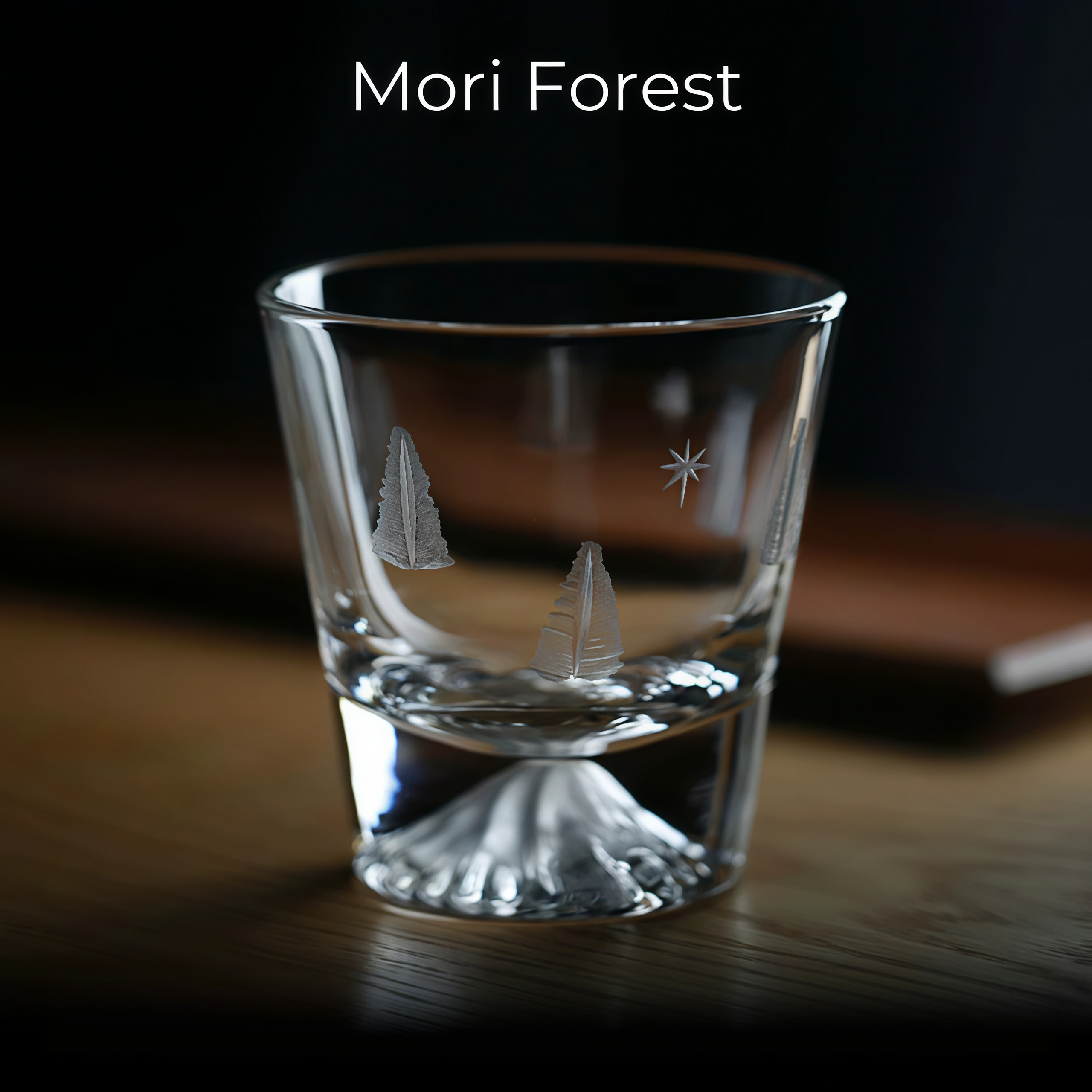 Juegos de vasos de whisky japoneses Monte Fuji (edición Snow Peak)