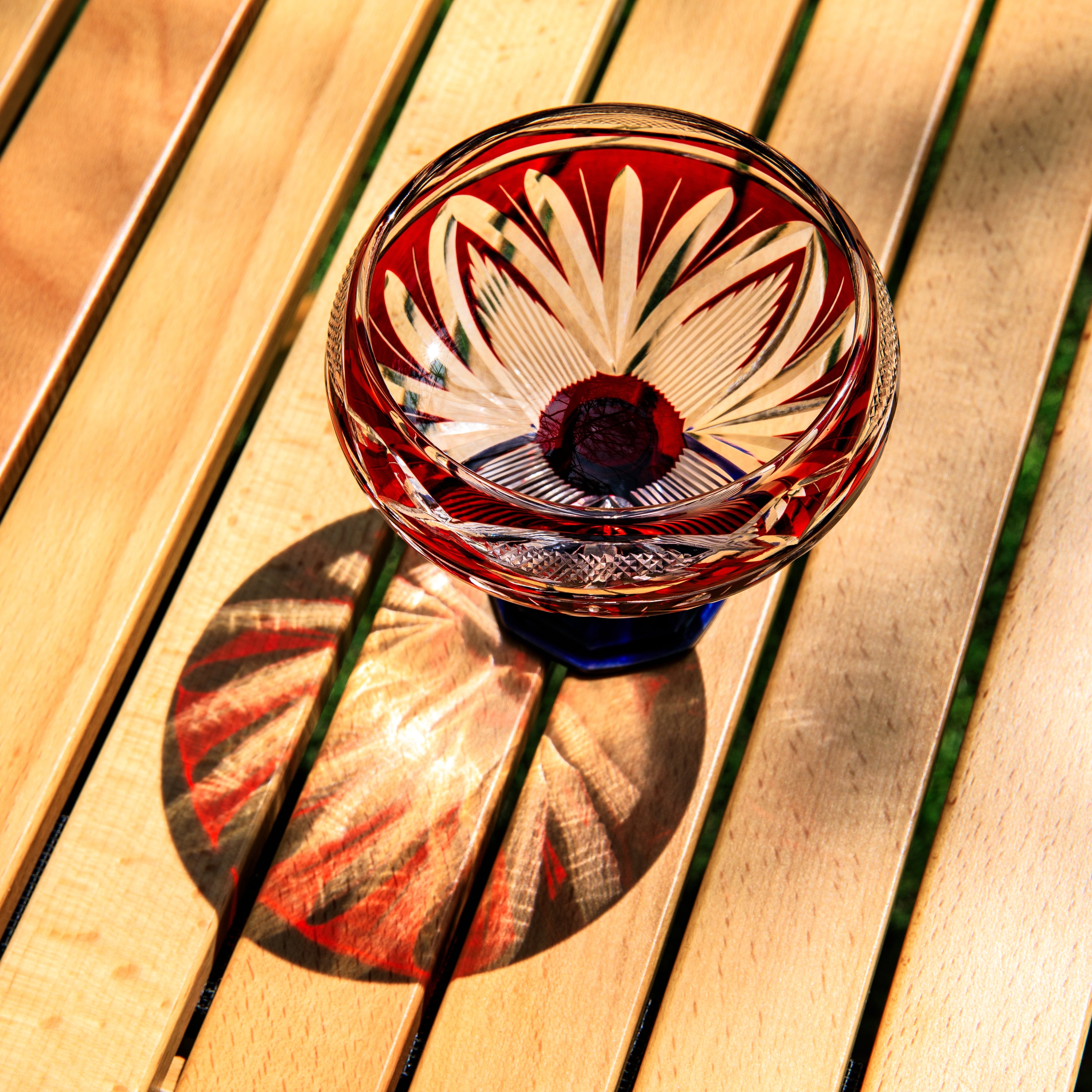 Edo Kiriko Handcrafted Souka Sake Glass Collection