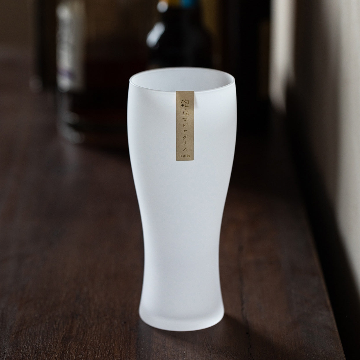 Vaso de cerveza Kumogiri esmerilado Toyo-Sasaki