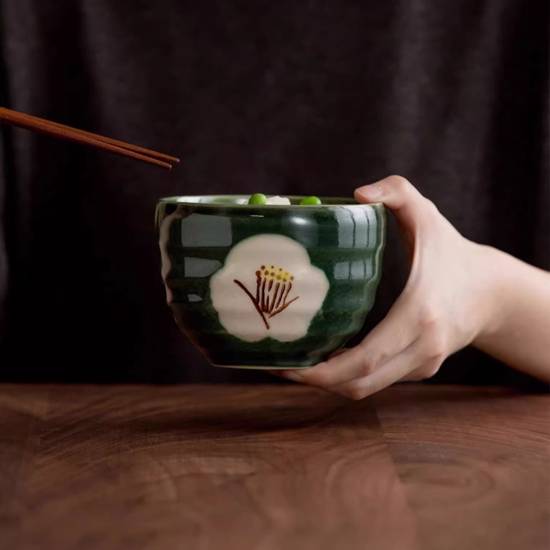 Hatsuichi Mino Ware Handcrafted Harmony Couple's Bowl Set of Two