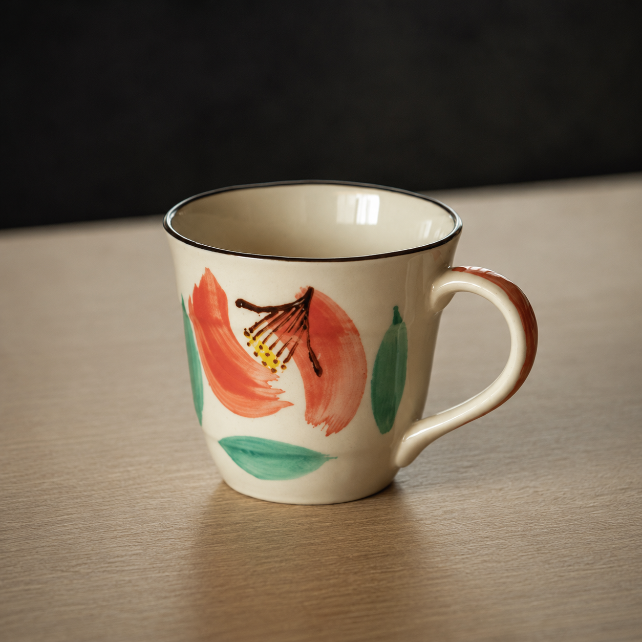 Collection de mugs en céramique Hana Kasane de Hatsuichi Mino Ware
