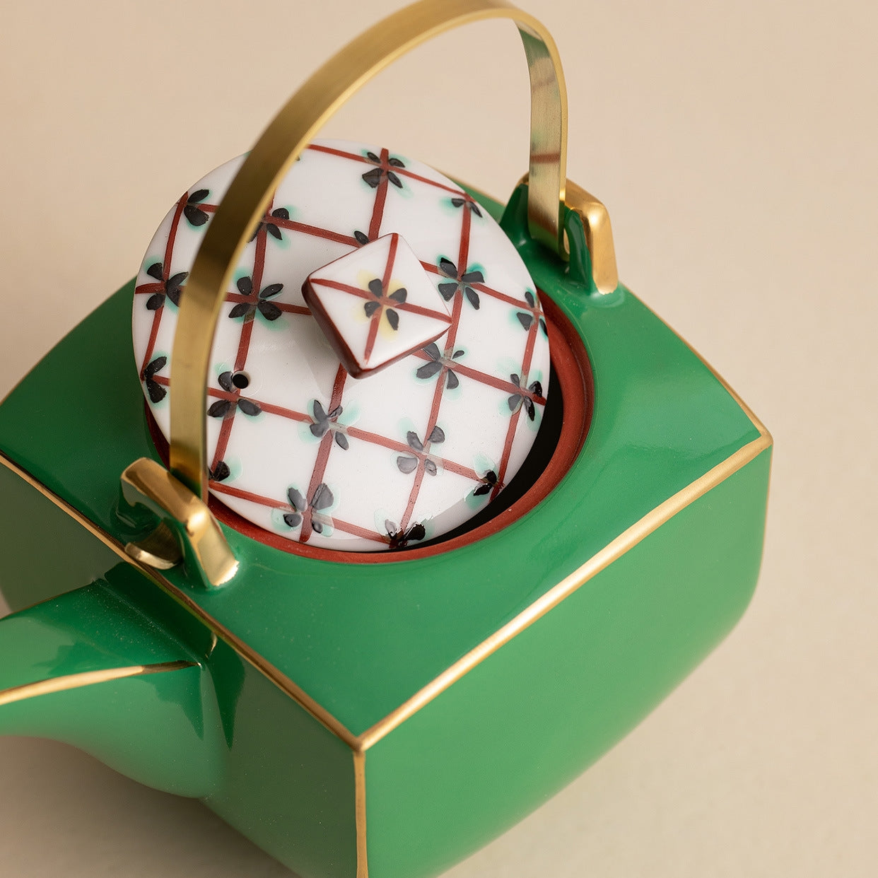 Zensho Handcrafted Ceramic Jade Tea Set