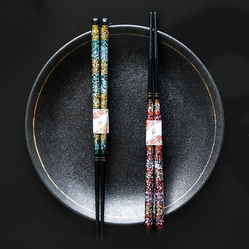 Japanese Handcrafted Starry Night Wooden Chopsticks - MASU