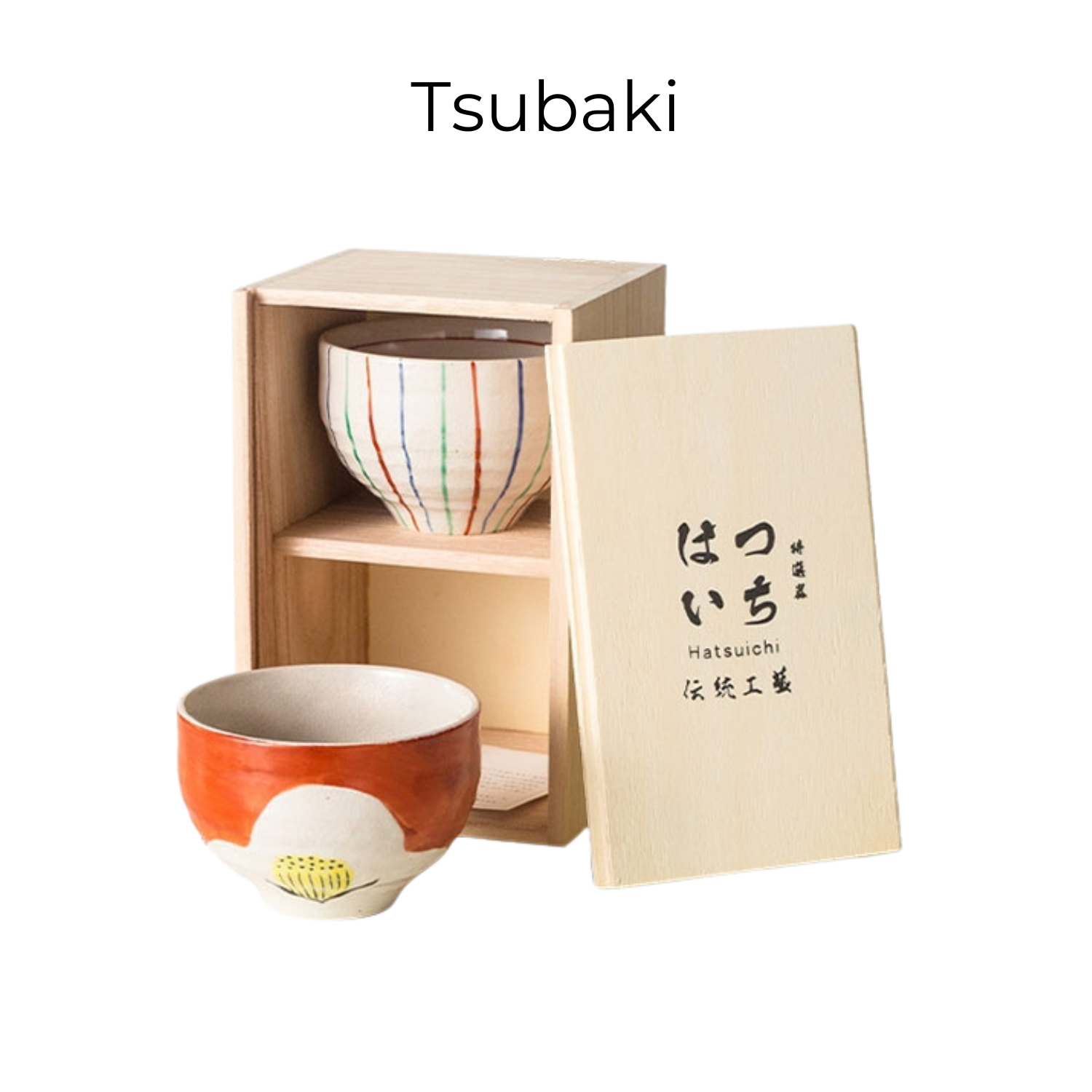 Hatsuichi Mino Ware Handcrafted Harmony Couple's Bowl Set of Two