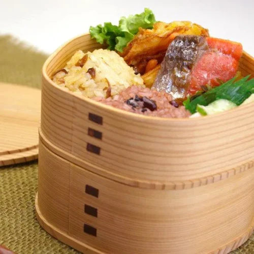 Odate Magewappa Handcrafted Akita Cedar Ume Gata Bento Box