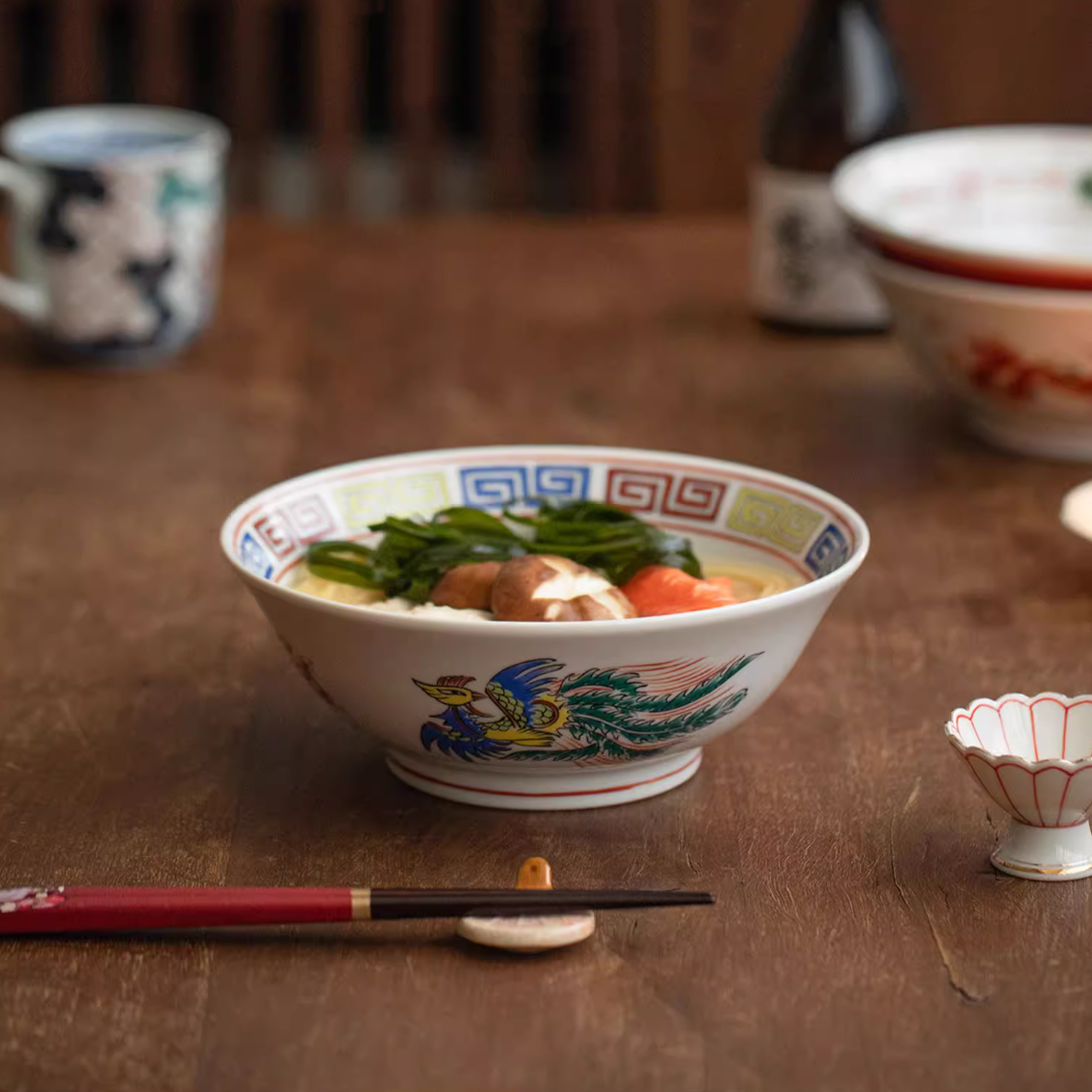 Mino Ware Handcrafted Sekiryu Ramen Bowl Series