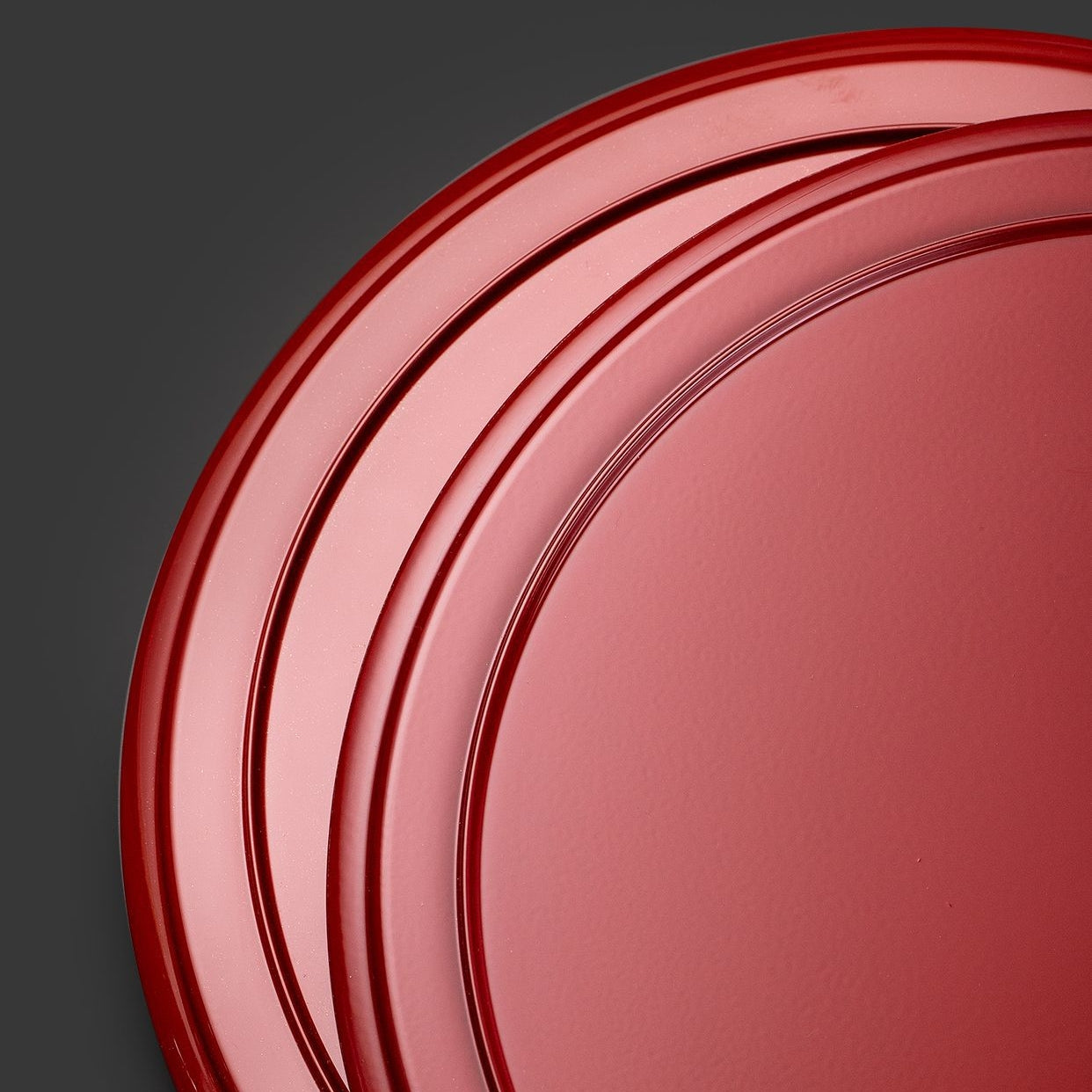 Yamanaka Shikki Gold Foil Round Tray