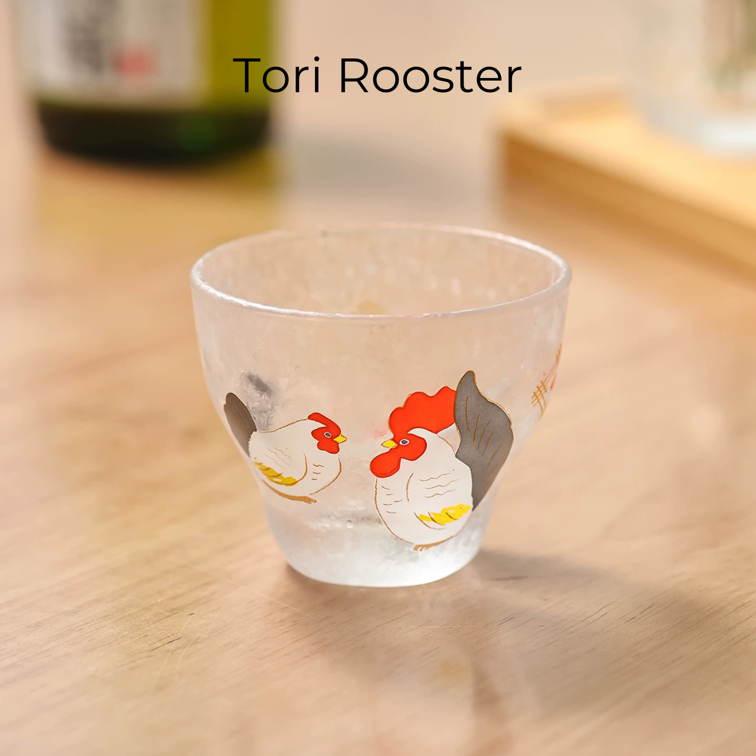 Aderia Eto Fuku Frosted Sake Cup Collection