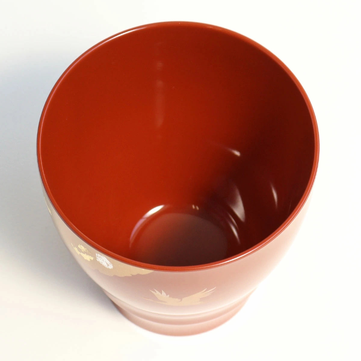 Yamanaka Shikki Handcrafted Koku Tsuru Furii Kappu Set