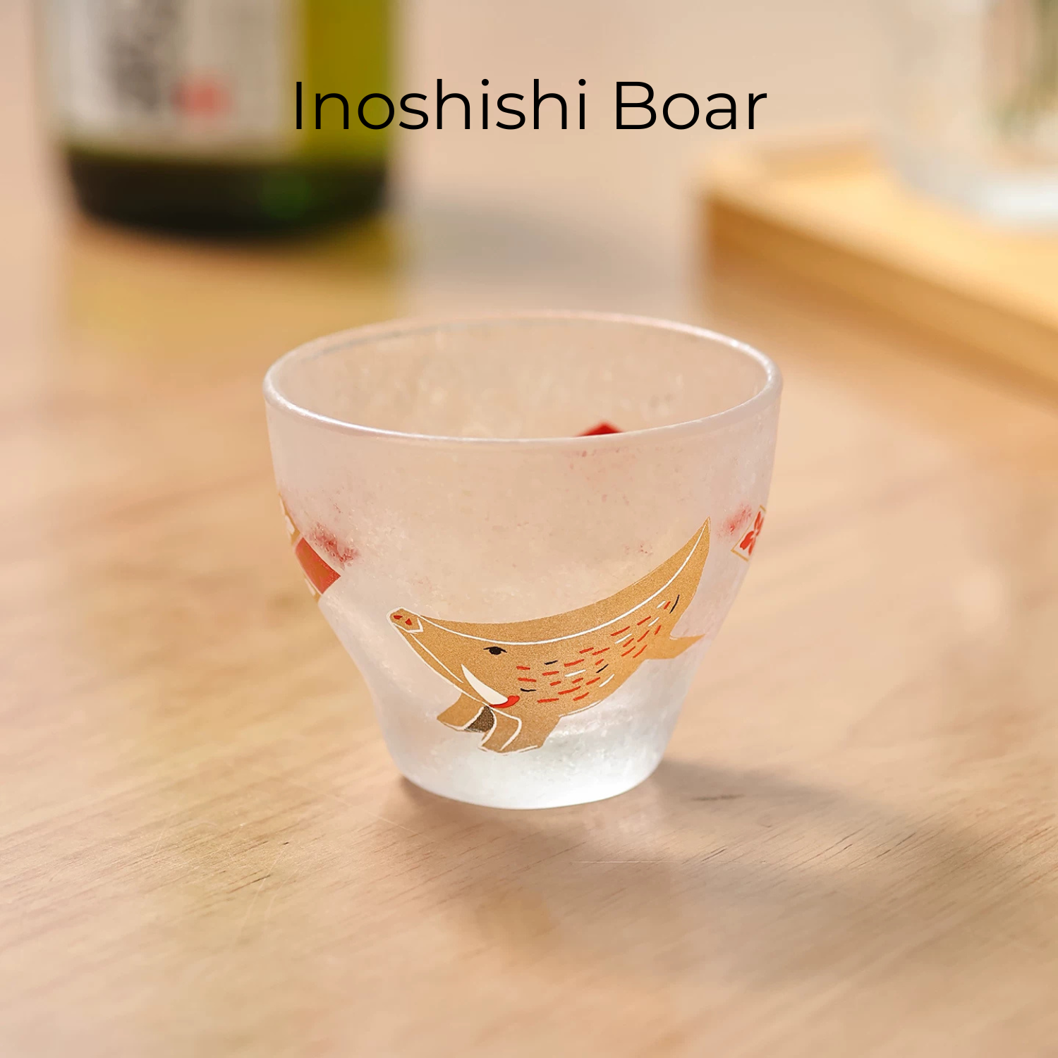 Aderia Eto Fuku Frosted Sake Cup Collection