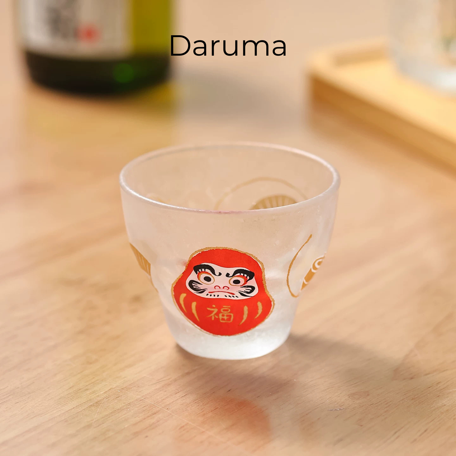 Aderia Eto Fuku Frosted Sake Cup Collection