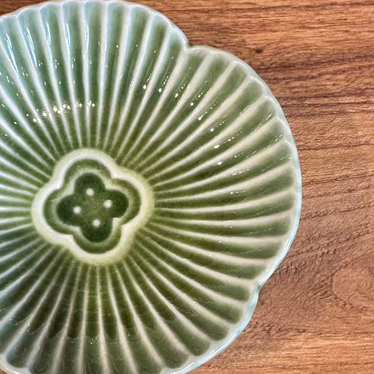 Hatsuichi Mino Ware Aoi Kage Sauce Plate Set of Five