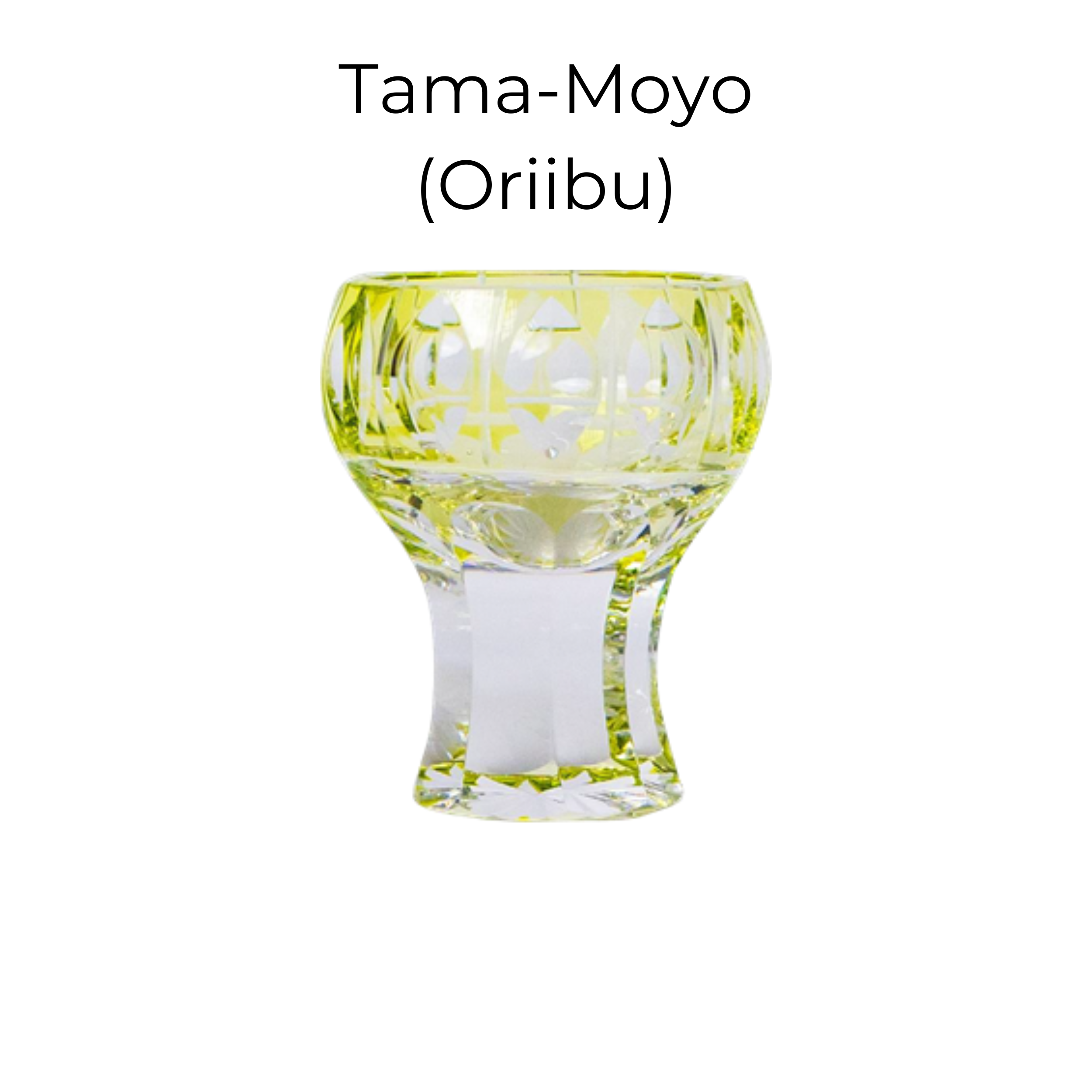 Edo Kiriko Handcrafted Kinpu Sake Glass Collection