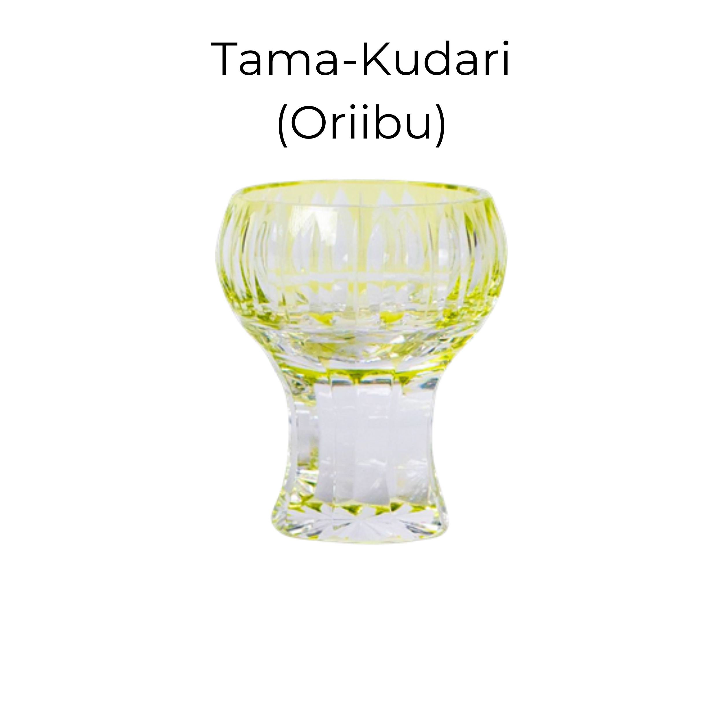 Edo Kiriko Handcrafted Kinpu Sake Glass Collection