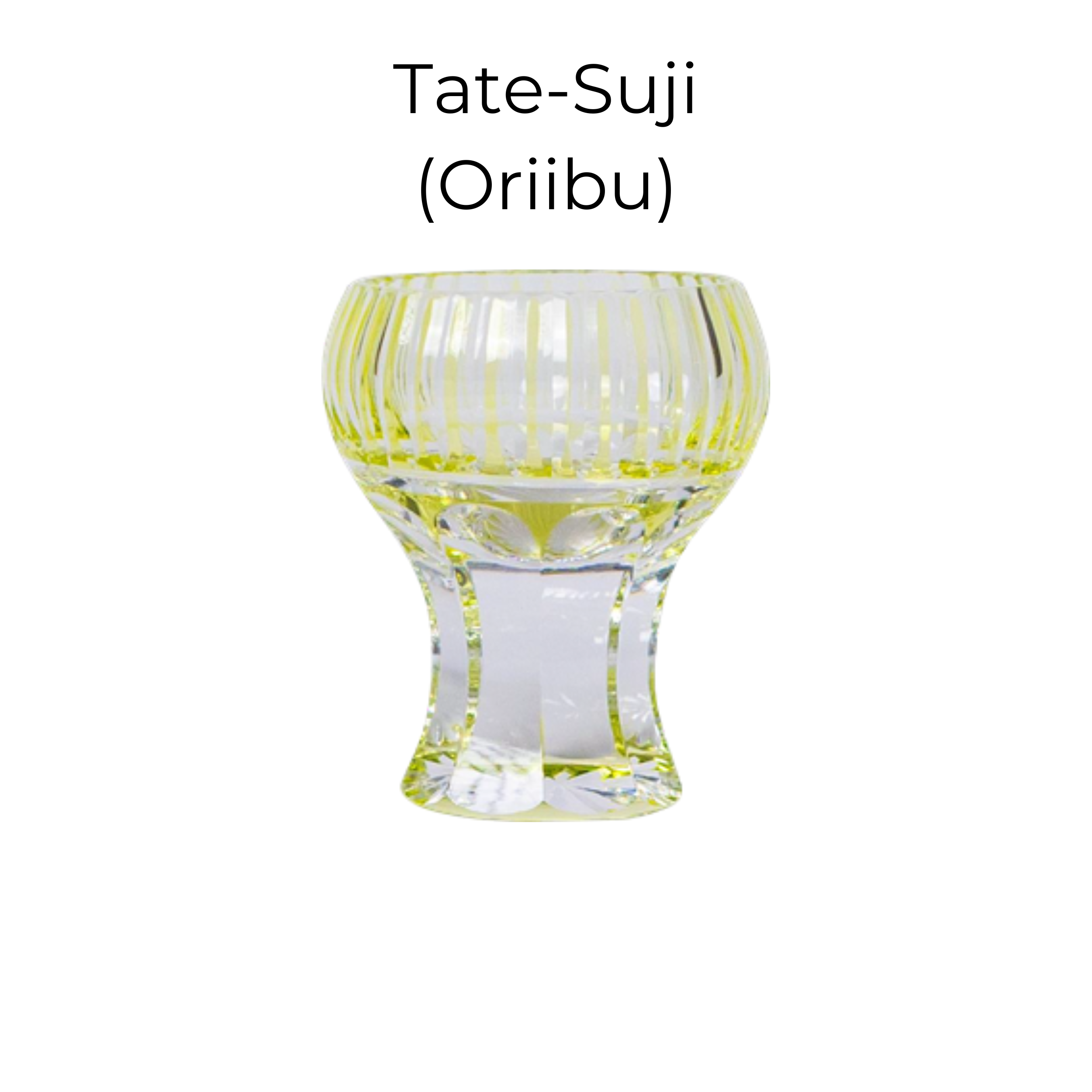 Edo Kiriko Handcrafted Kinpu Sake Glass Collection