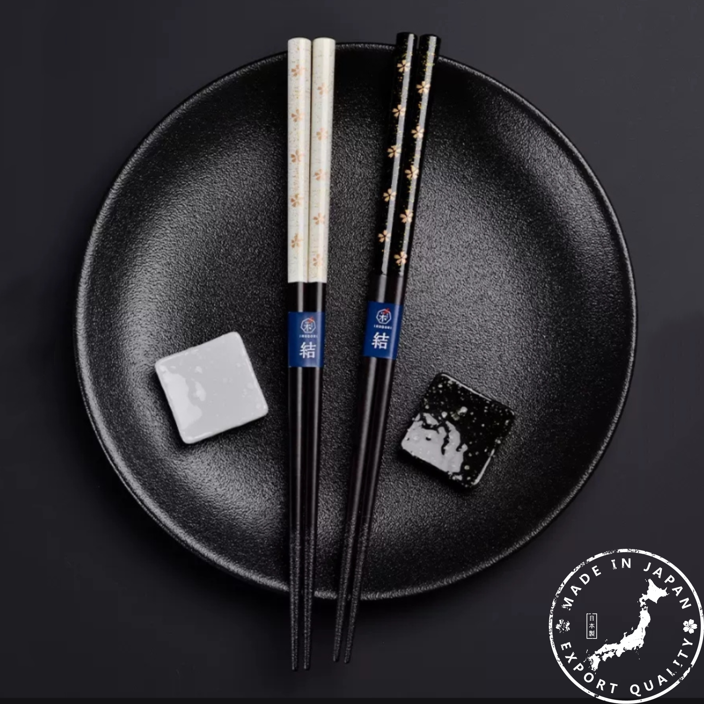 Japanese Handcrafted Kawai Cherry Blossom Chopsticks Wedding Gift Box Set