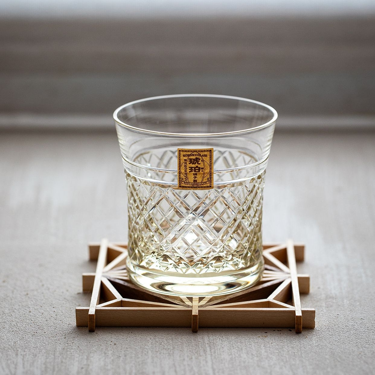 Toyo-Sasaki Kohaku Kiriko Glass Collection