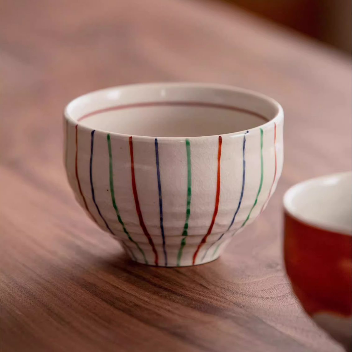 Hatsuichi Mino Ware Handcrafted Harmony Couple's Bowl Set of Two