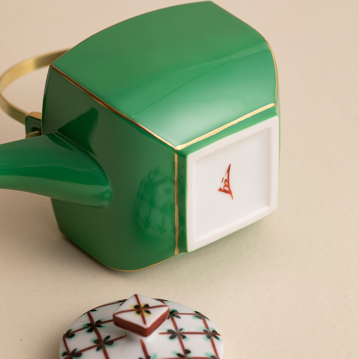 Zensho Handcrafted Ceramic Jade Tea Set