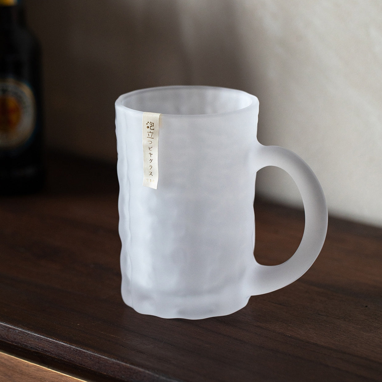 Vaso de cerveza Kumogiri esmerilado Toyo-Sasaki