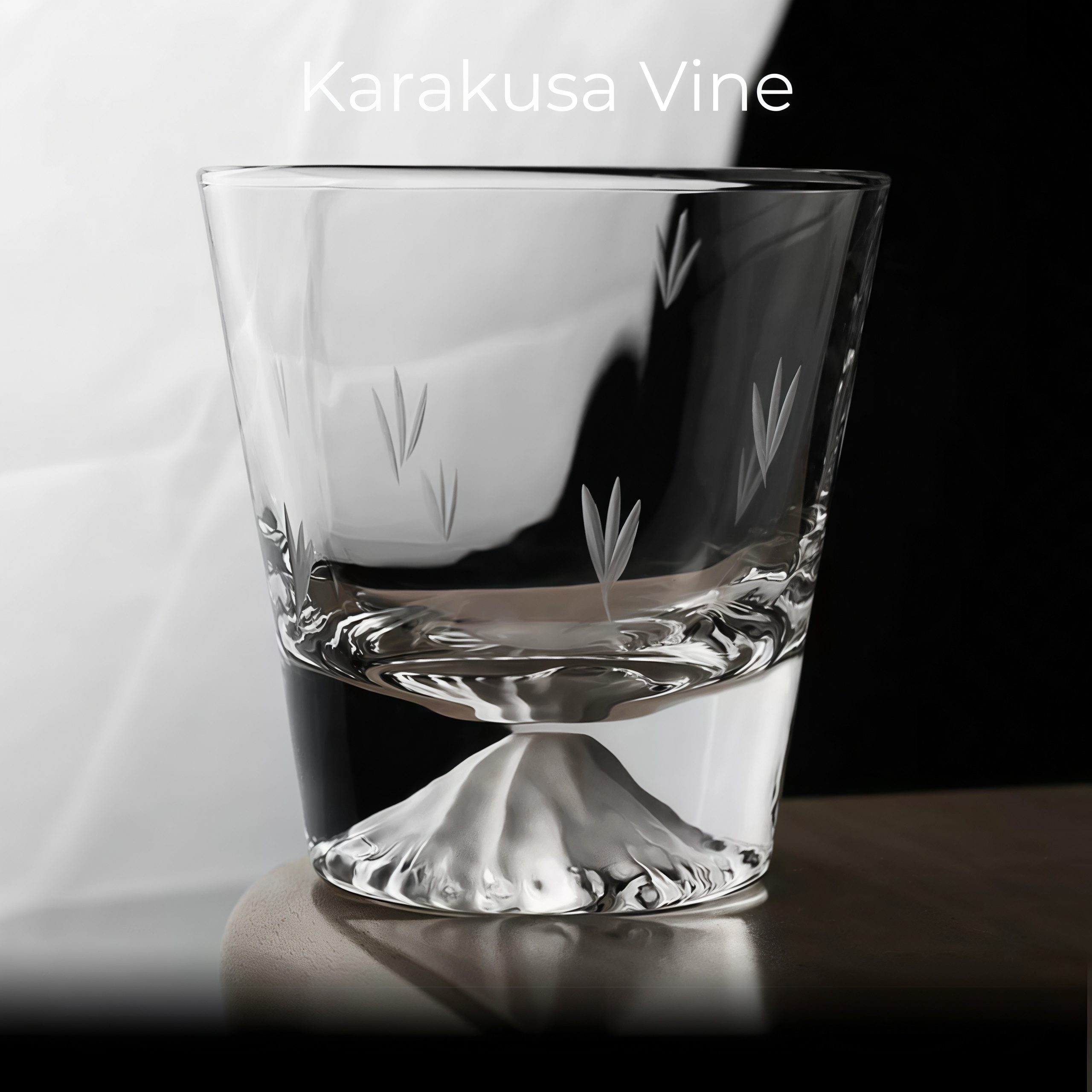 Juegos de vasos de whisky japoneses Monte Fuji (edición Snow Peak)