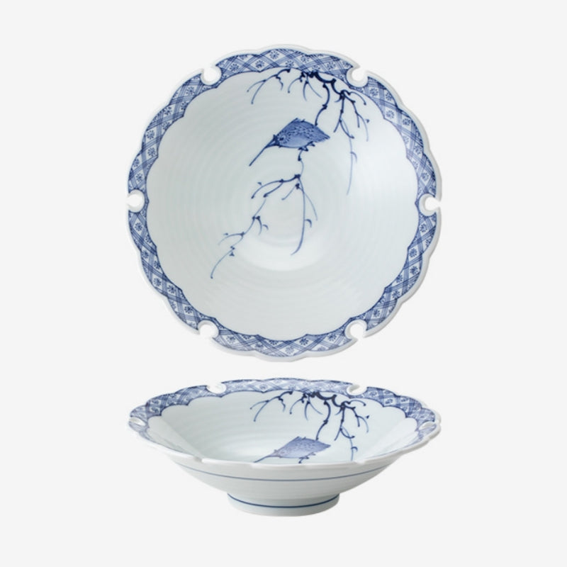 Collection d'assiettes en céramique Edanagi en Arita Ware