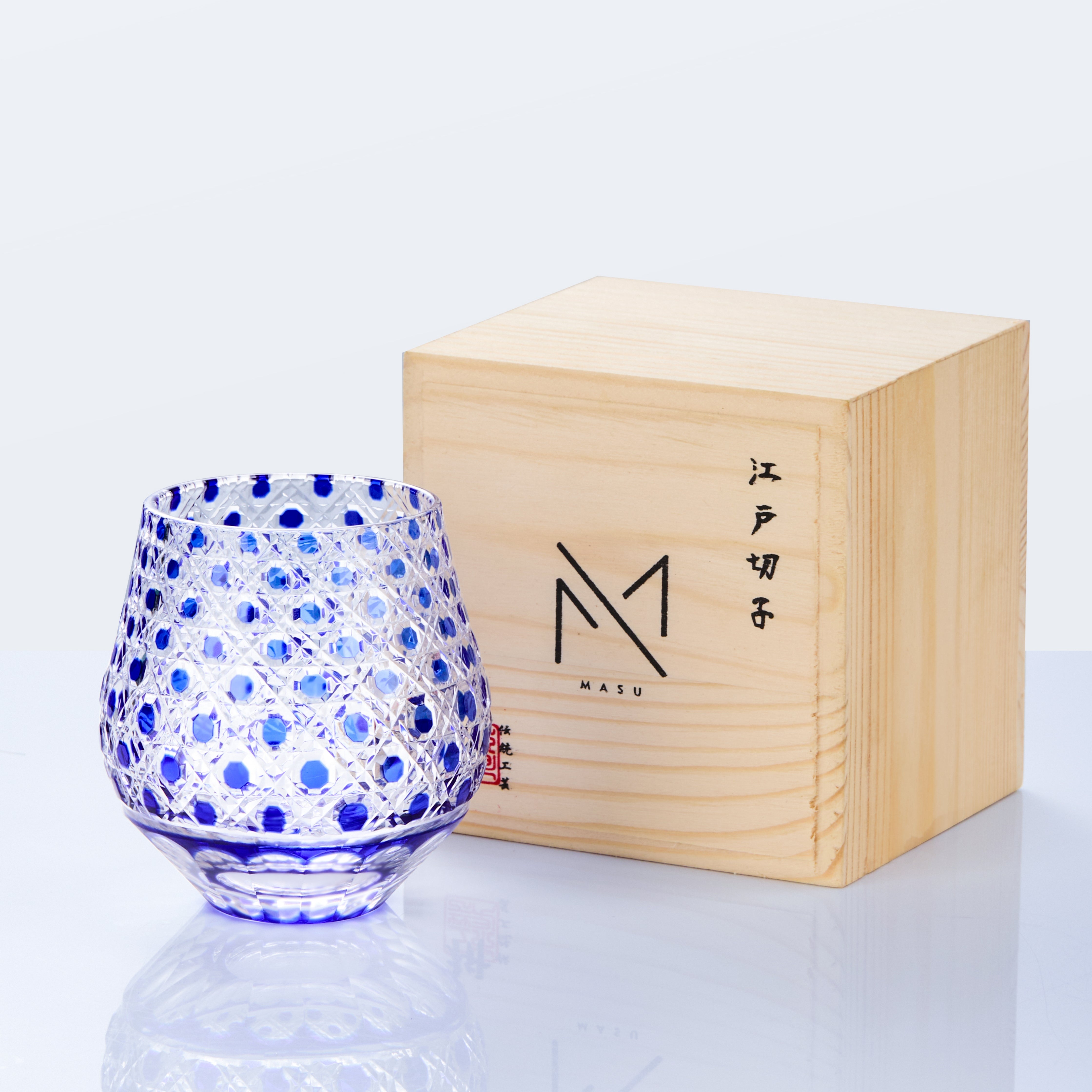 Edo Kiriko Handcrafted Tama no Hikari Whisky Glass Collection