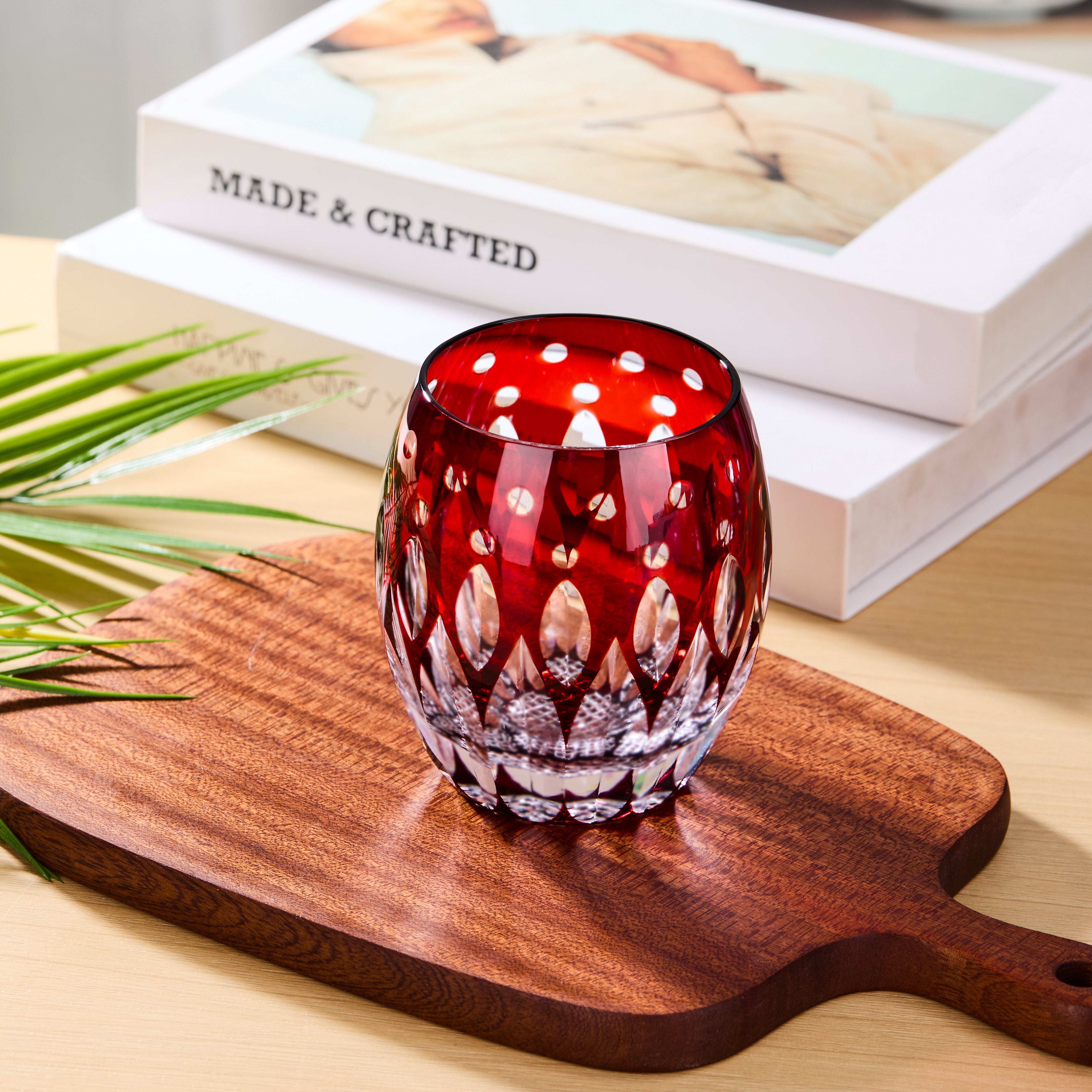 Edo Kiriko Handcrafted Tama no Shizuku Whisky Glass Collection