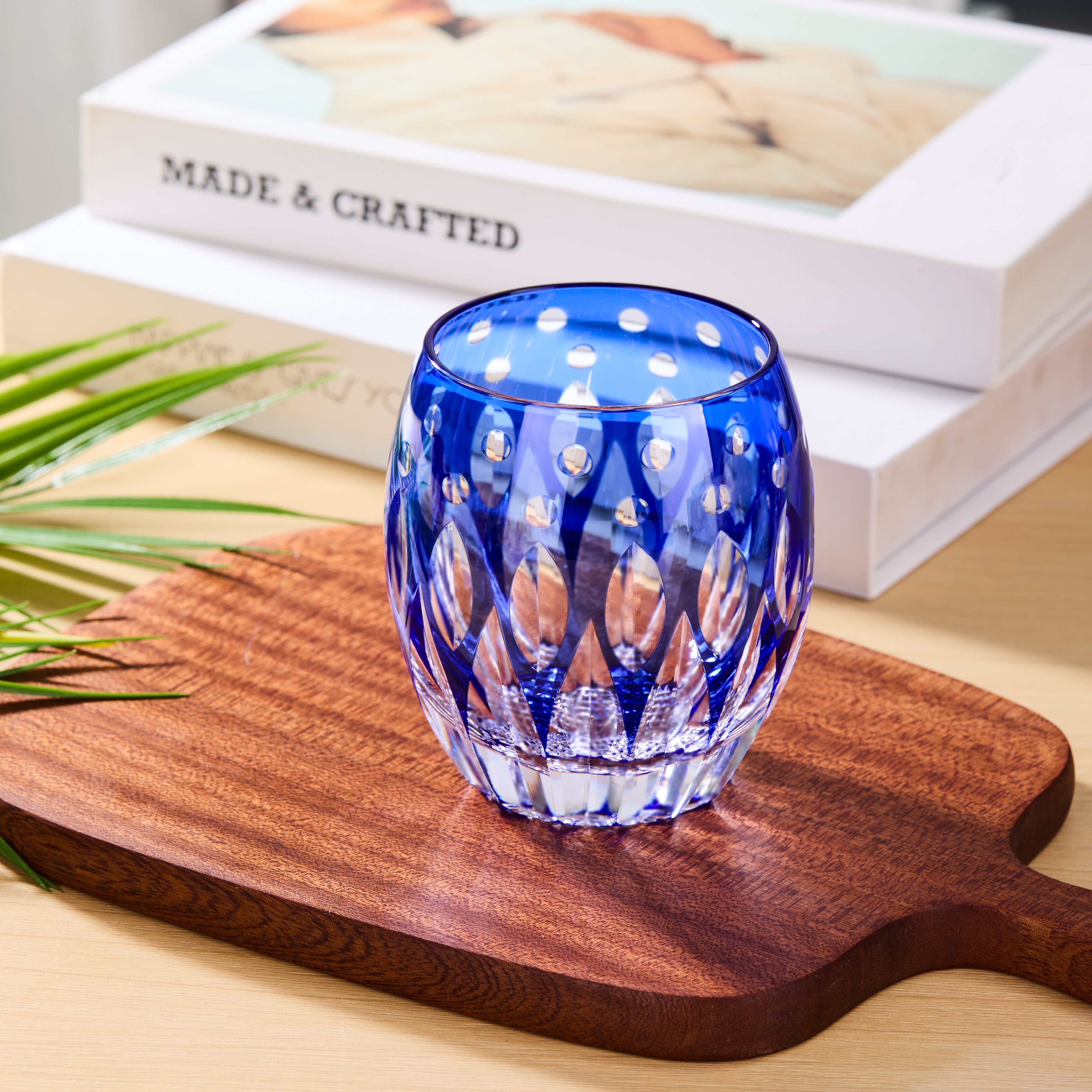 Edo Kiriko Handcrafted Tama no Shizuku Whisky Glass Collection
