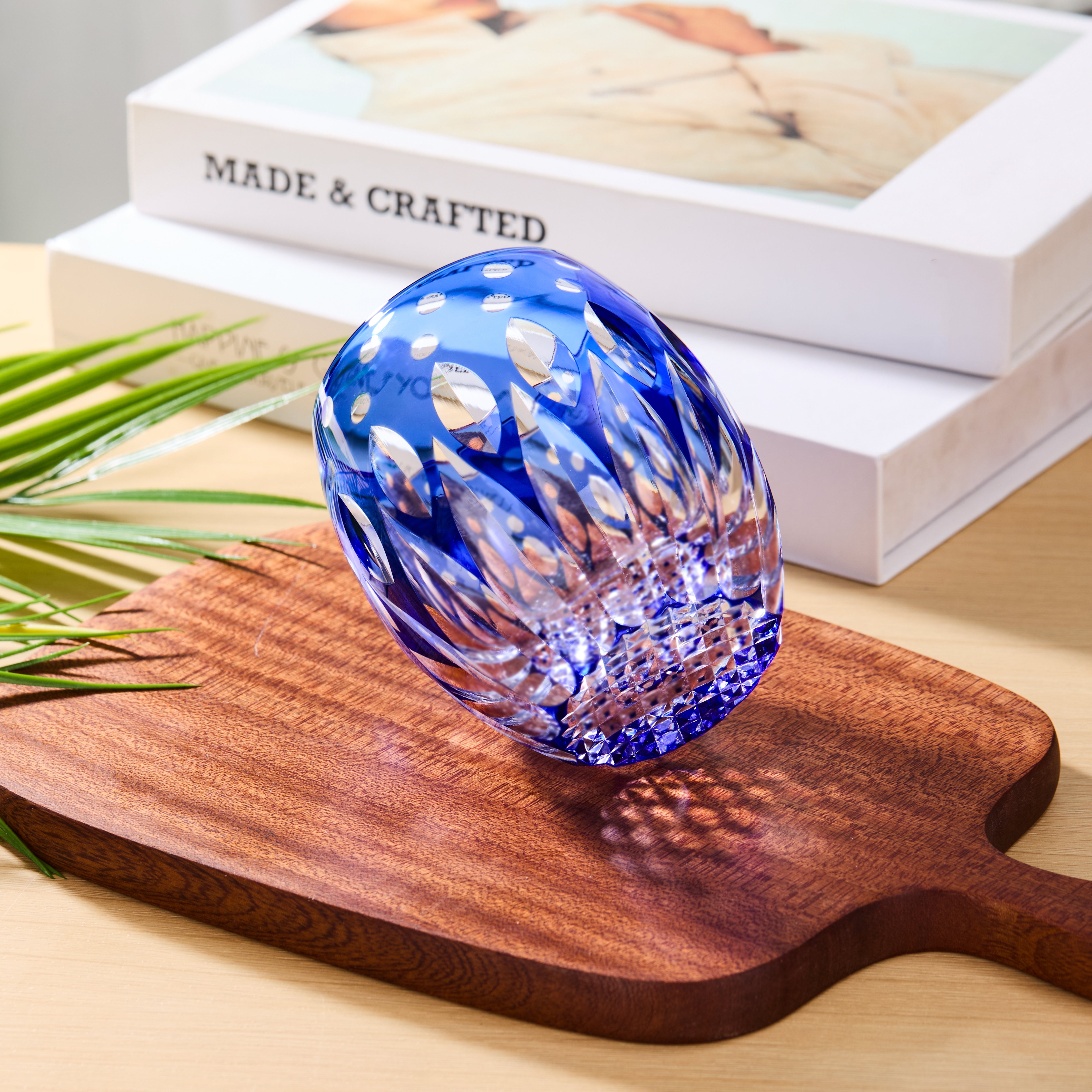 Edo Kiriko Handcrafted Tama no Shizuku Whisky Glass Collection
