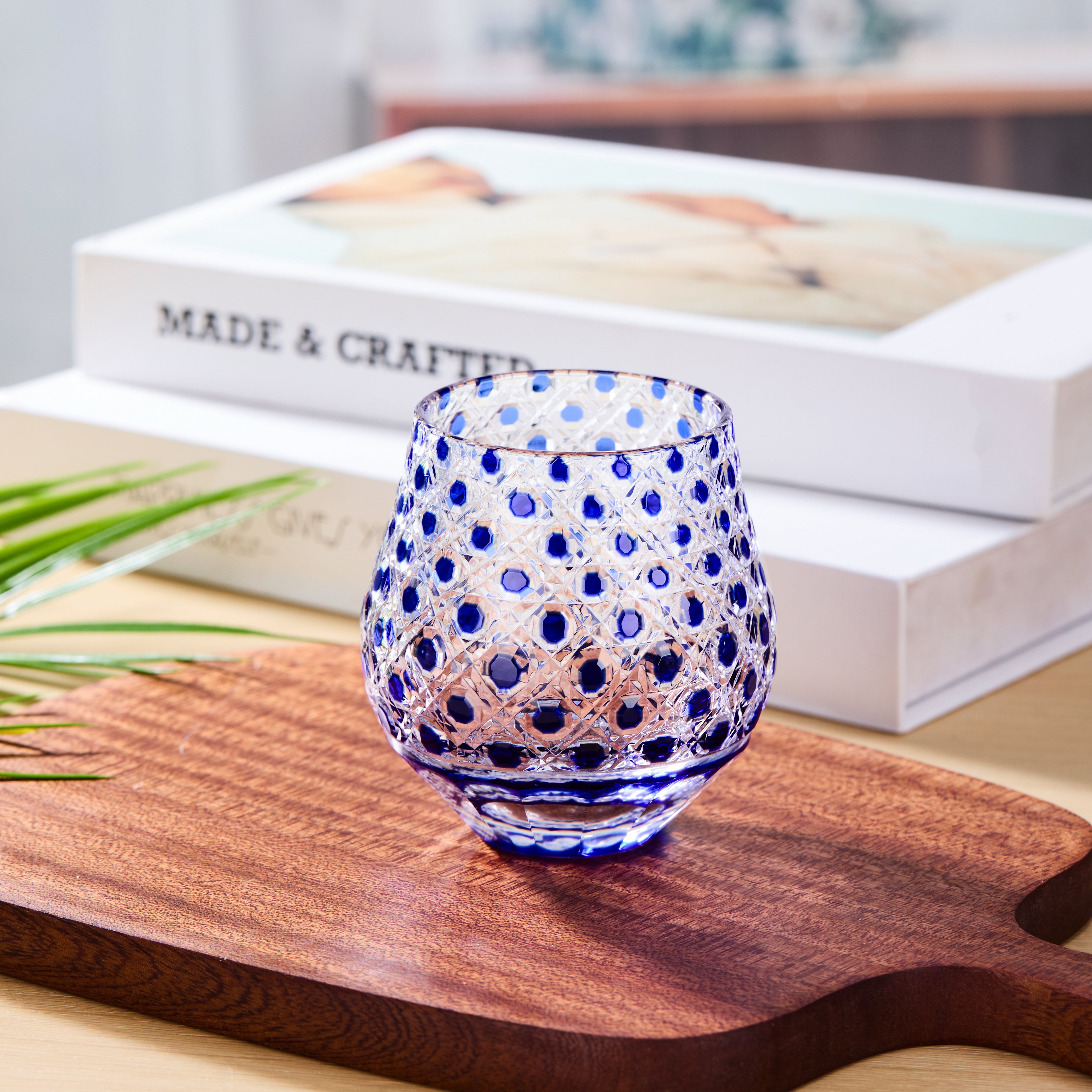 Edo Kiriko Handcrafted Tama no Hikari Whisky Glass Collection