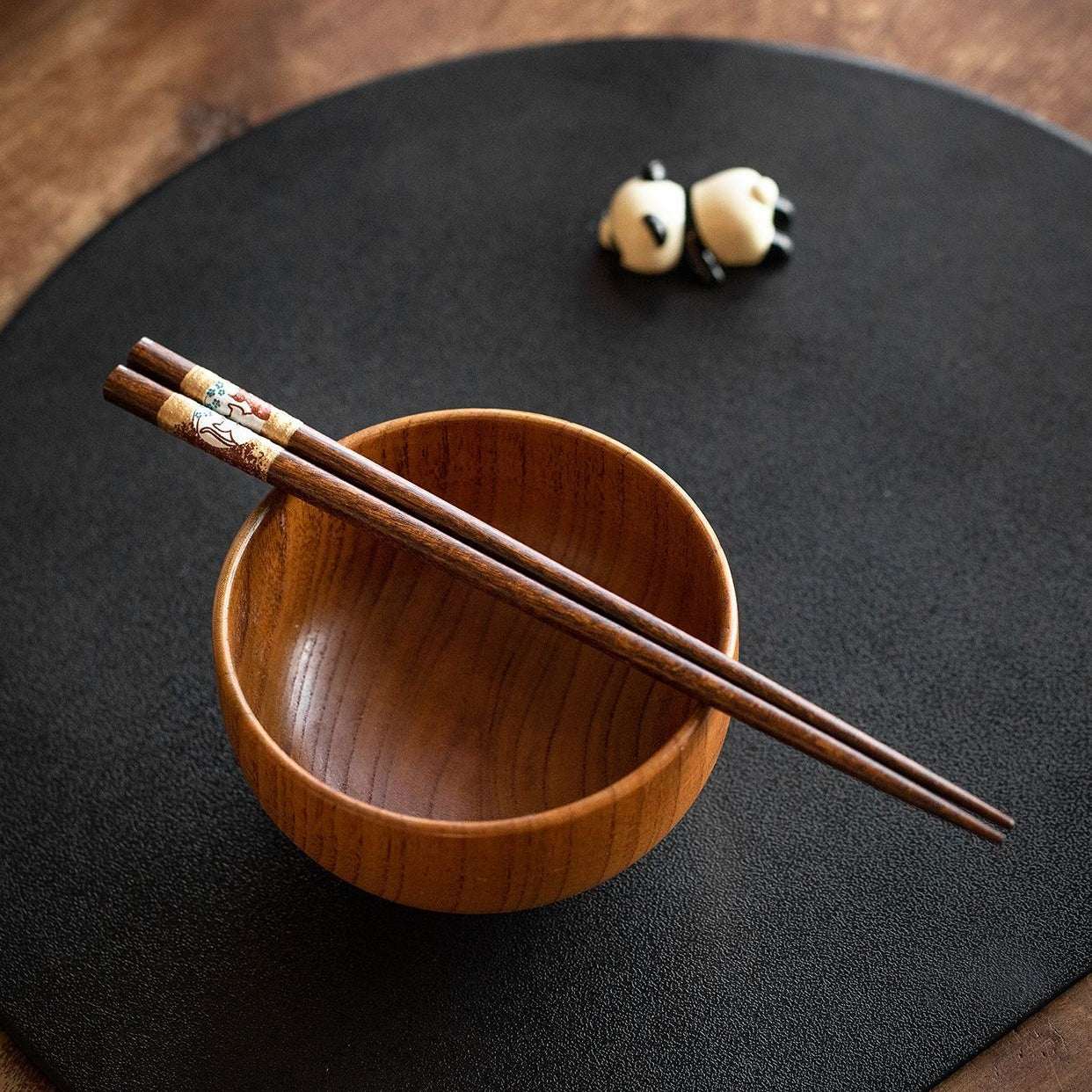 Sakura Neko Couple Wooden Chopsticks