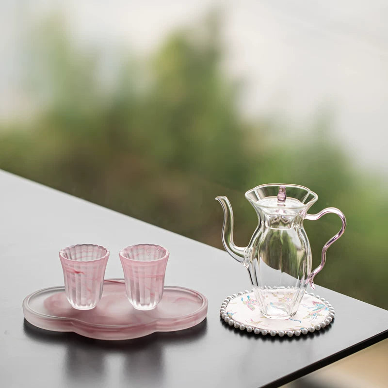 Hanami Suiren Glass Teaware Set