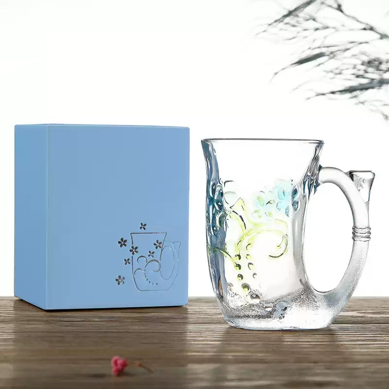 Toyo Sasaki Handcrafted Mermaid Mug Glass Collection