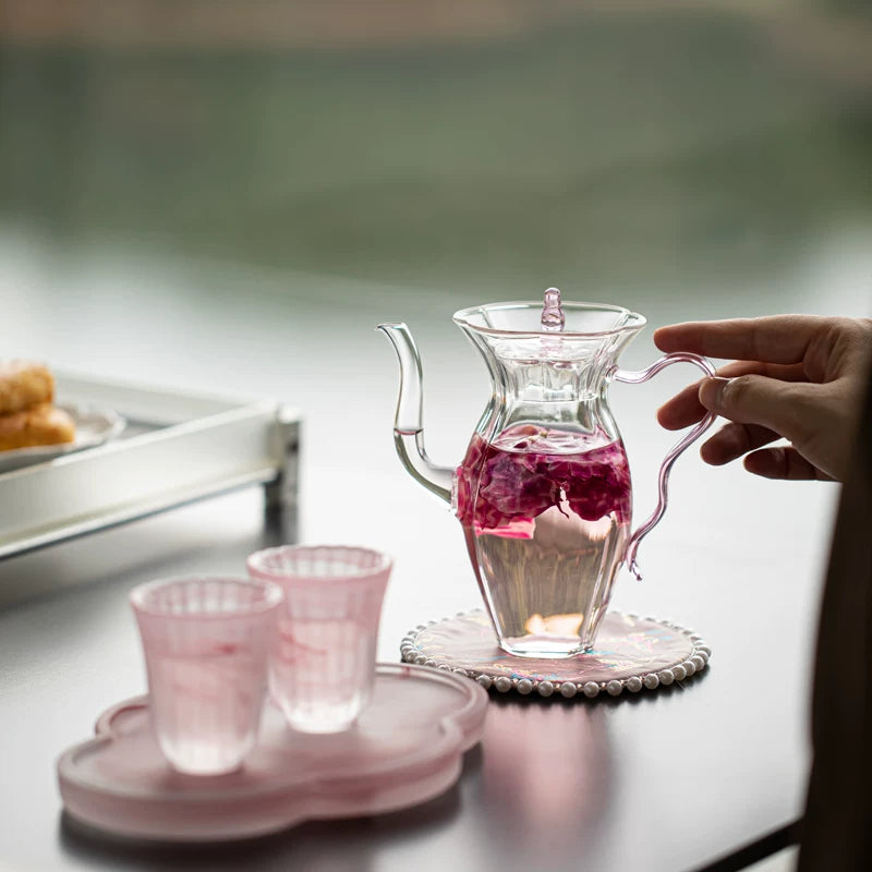 Hanami Suiren Glass Teaware Set
