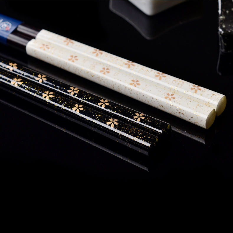 Japanese Handcrafted Kawai Cherry Blossom Chopsticks Wedding Gift Box Set