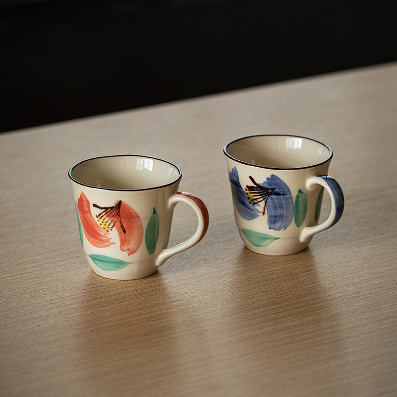 Hatsuichi Mino Ware Hana Kasane Ceramic Mug Collection