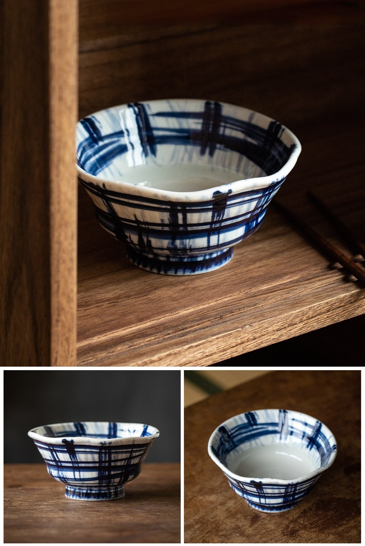Collection de bols en céramique Keshiki en Hatsuichi Mino Ware