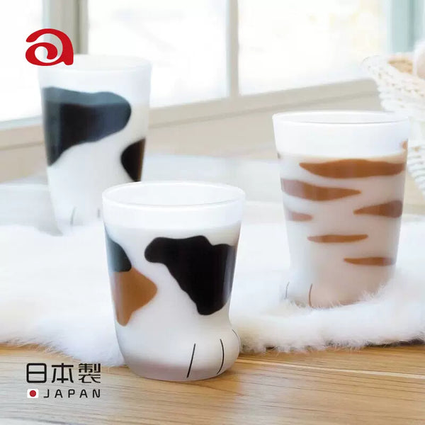 Aderia Japanese Neko Paw Glass Cup Collection
