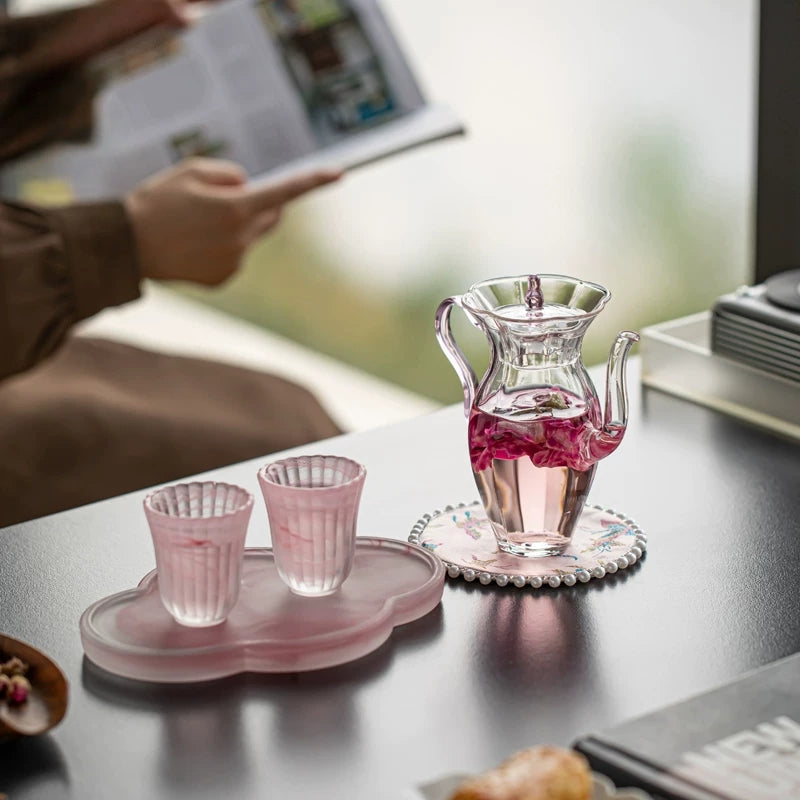 Hanami Suiren Glass Teaware Set