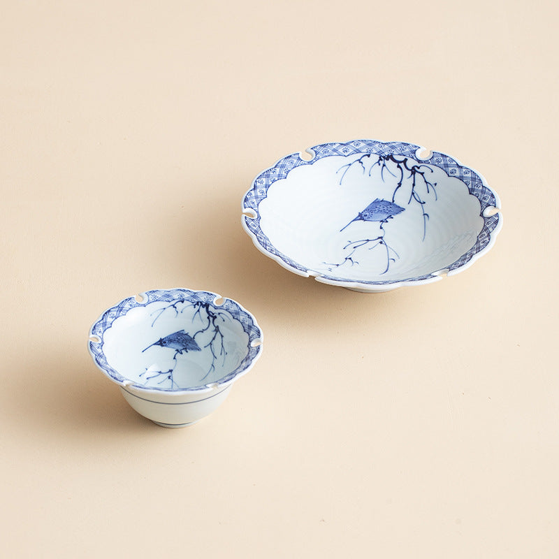 Collection d'assiettes en céramique Edanagi en Arita Ware
