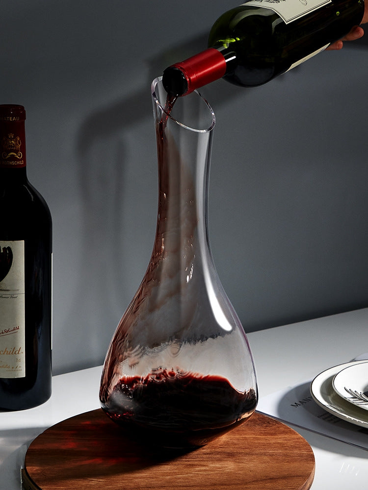Handcrafted Crystal Elixir Wine Decanter - MASU