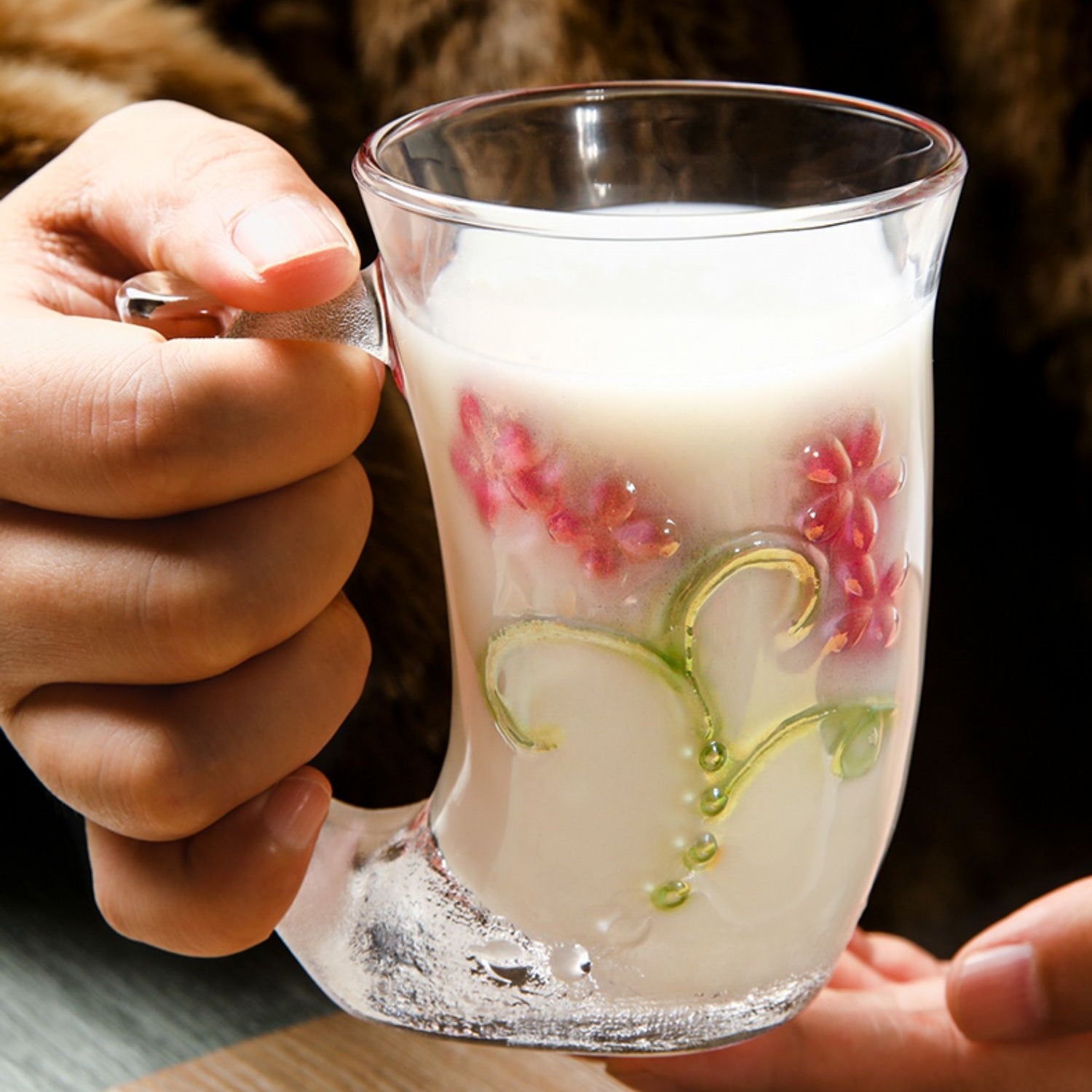 Toyo Sasaki Handcrafted Mermaid Mug Glass Collection