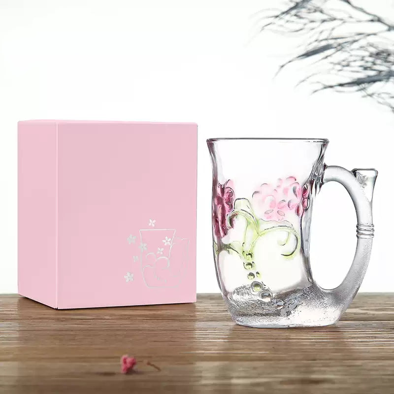 Toyo Sasaki Handcrafted Mermaid Mug Glass Collection
