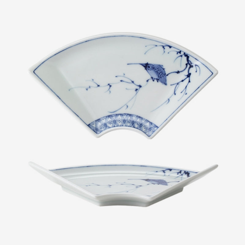Collection d'assiettes en céramique Edanagi en Arita Ware