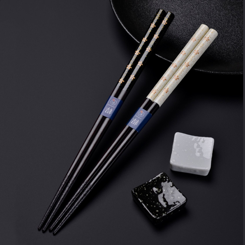 Japanese Handcrafted Kawai Cherry Blossom Chopsticks Wedding Gift Box Set