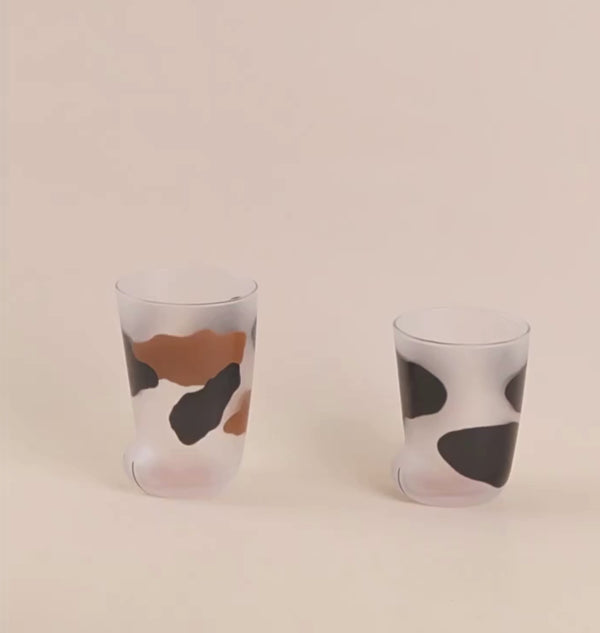 Aderia Japanese Neko Paw Glass Cup Collection