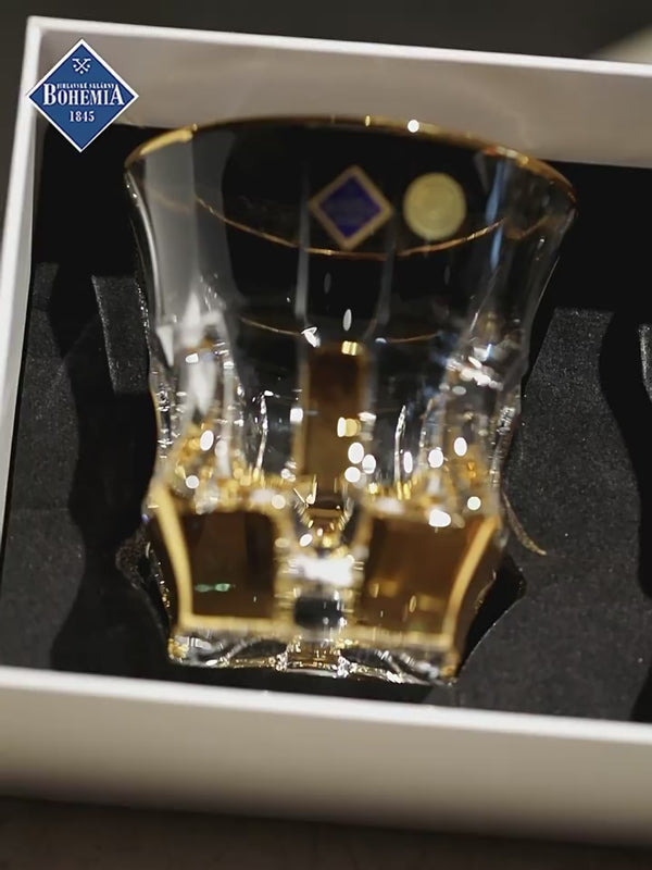Bohemia Royal Crystal Whiskey Decanter Set