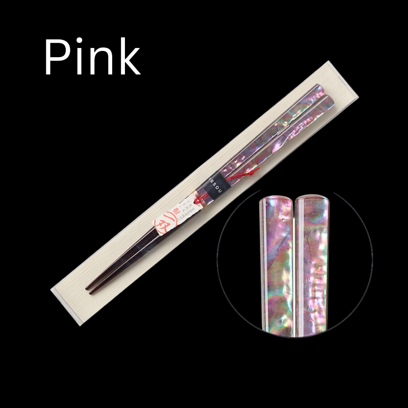 ISSOU Japanese Handcrafted Mother of Pearl Chopsticks Set