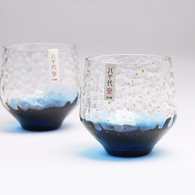 Luxury Toyo-Sasaki Japanese Galaxy Crystal Glasses - MASU